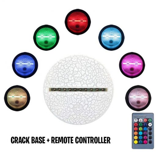 Crack Base 7 Colors (No Remote Controller) Official fortnitemerch Merch